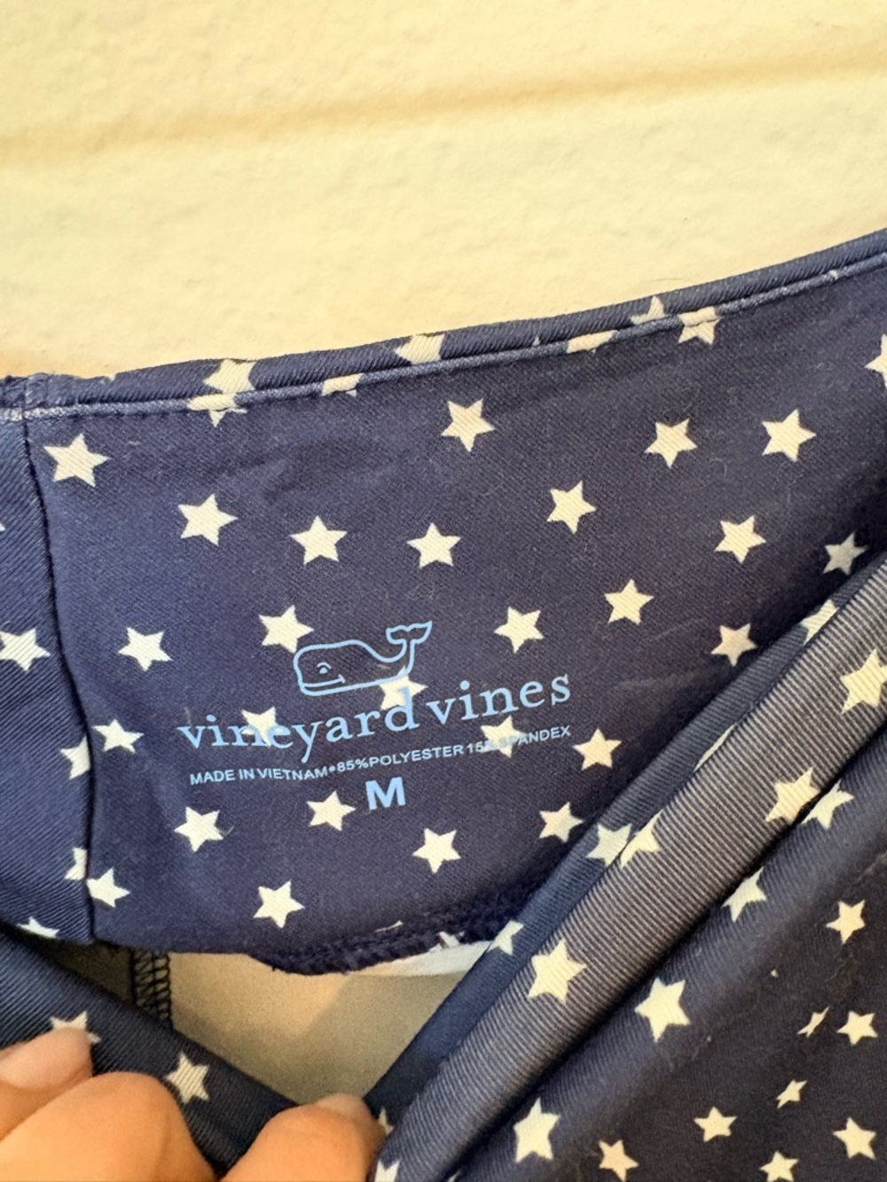 Vineyard Vines Navy Star Print Skort - Picture 3 of 3